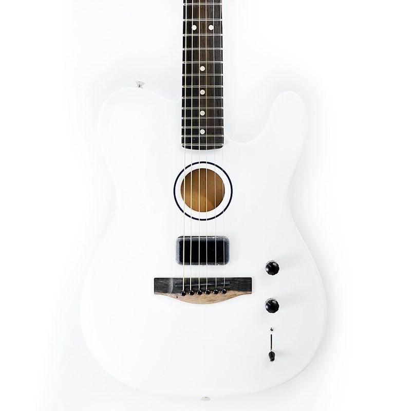 Fender Acoustics Limited Edition FINNEAS American Acoustasonic Telecaster (Satin Arctic White)の画像