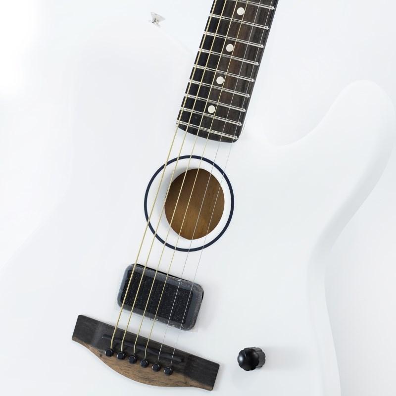 Fender Acoustics Limited Edition FINNEAS American Acoustasonic Telecaster (Satin Arctic White)の画像