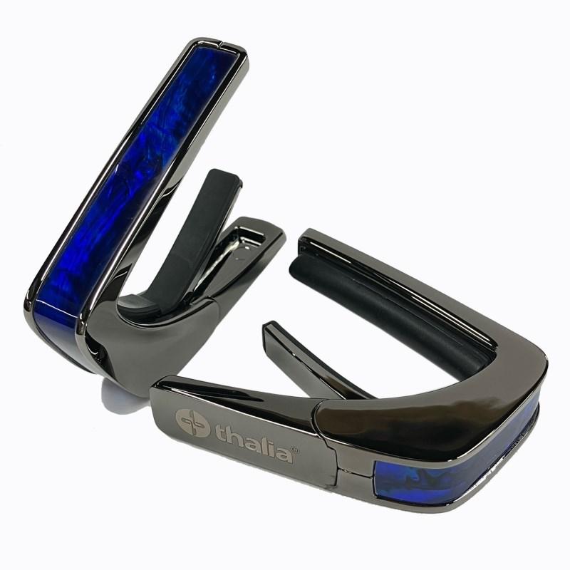 Thalia Capo Exotic Shell Series Black Chrome Electric Blue Angel Wing タリア カポ | 