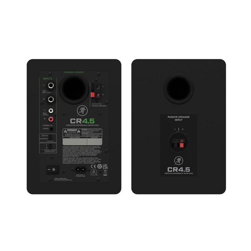 Mackie CR4.5 スタジオモニタースピーカー 本体 おまけ付 最短出荷可 MACKIE CR4.5 【3.5インチパワードスタジオモニター】（マッキー