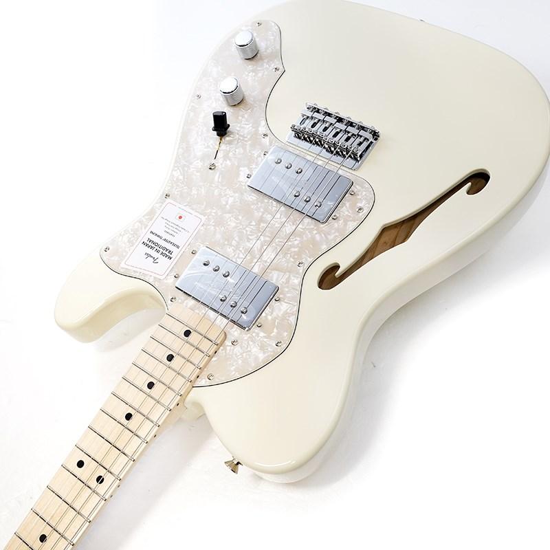 Fender Made in Japan Traditional 70s Telecaster Thinline (Olympic White/Maple) | Fender | 05