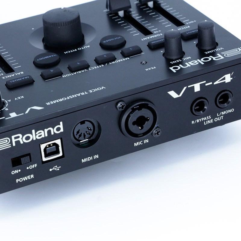 【美品】Roland VT-4 ボイストランスフォーマー +マイクセット Roland VTｰ4 美品 美品】Roland VT-4 ボイストランスフォーマー +