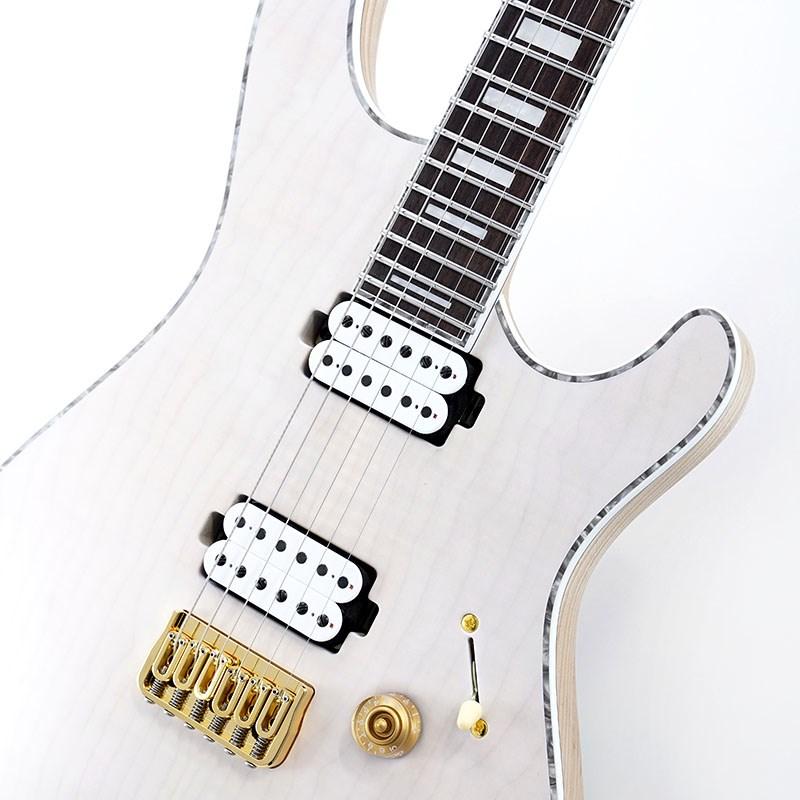 MAYONES Regius 6 (Trans White Satine w/Glod Hardware) : イケベ楽器