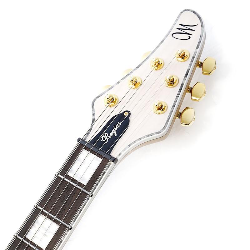 Mayones regius6 2014年製 （ハードケース付 ） MAYONES REGIUS 6 Trans Natural Fade Blue Burst Out エレキ