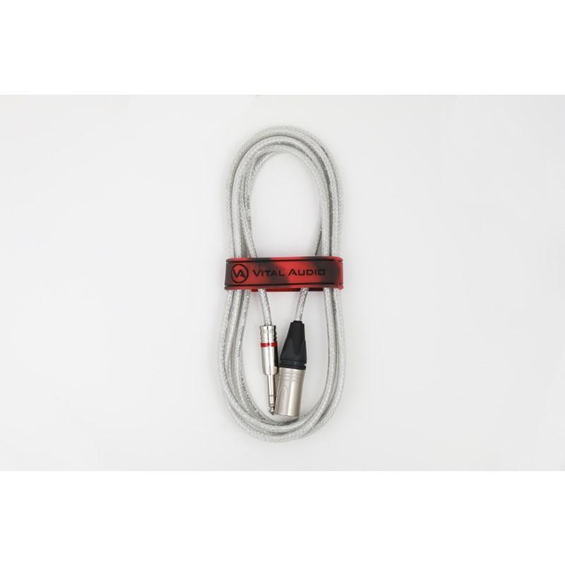 VitalAudio VAB-N 1.0m 3MX / 3P(VBN-1M3P)(XLRオス-TRSフォーン)(バイタルオーディオ) | 