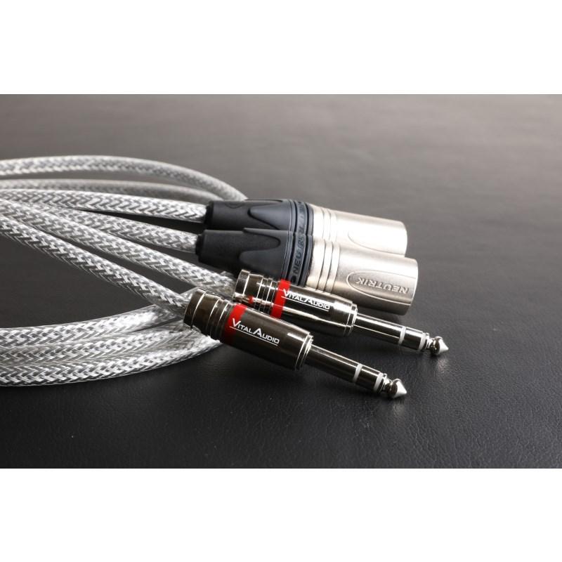 VitalAudio VAB-N Pair 3.0m 3MX/3P(VBN P-3M3P)(XLRオス-TRSフォーン)(バイタルオーディオ)(2本セット)の画像