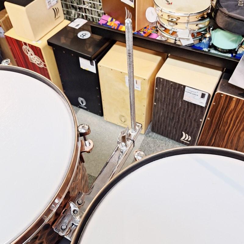 TOCA PRO LINE ハンドハンマード ティンバレス スタンド付 TOCA USED 中古 Pro Line Hand Hammered Steel Timbale Set [スタンド