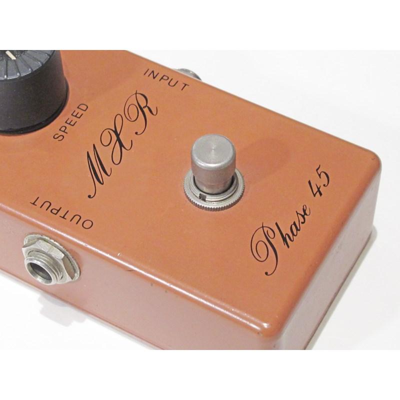 MXR Phase45 Vintage 1970年代のスクリプトロゴ Mxr Phase 45 Vintage Script Logo Bud Box 1975 Orange Effect