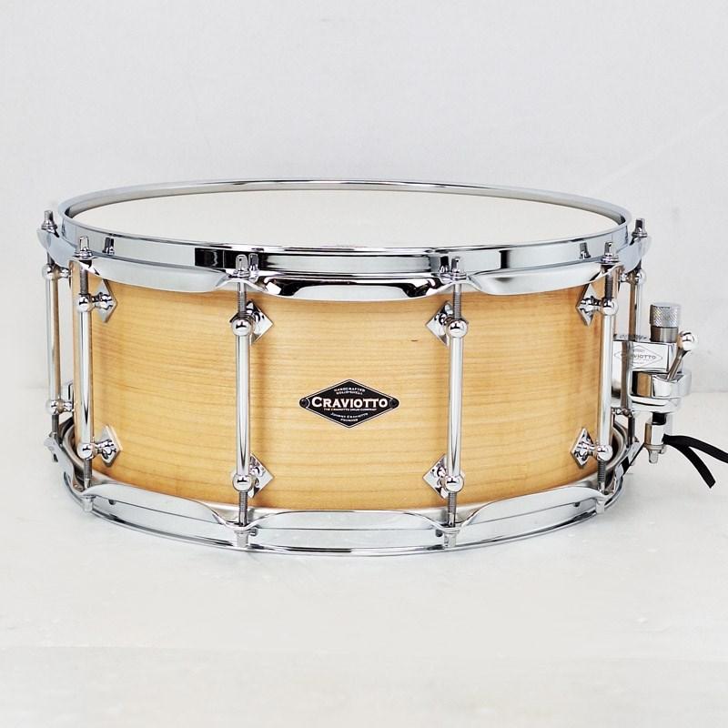 Craviotto Custom Shop Solid Maple Snare Drum 14×6.5 : イケベ楽器店 