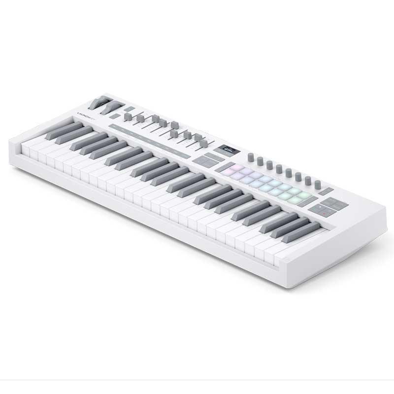 NOVATION Launchkey 49 Mk4 White(ノベーション)(ラウンチキー)(49鍵盤