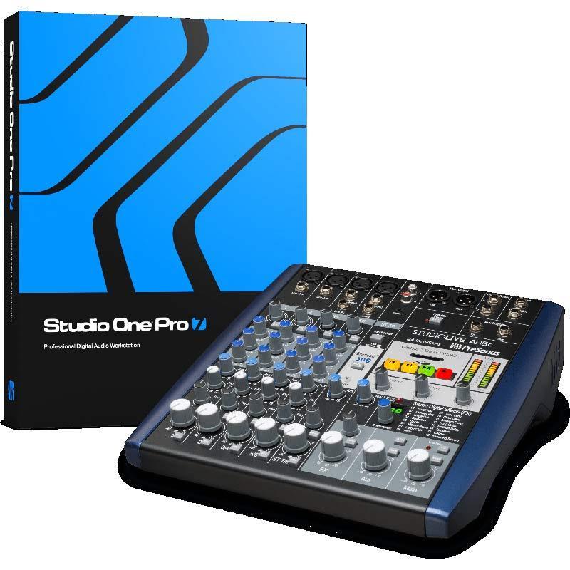 PreSonus StudioLive AR8c Analog Mixer (プリソナス)(スタジオワン)(ミキサー)(オーディオインターフェイス) | 