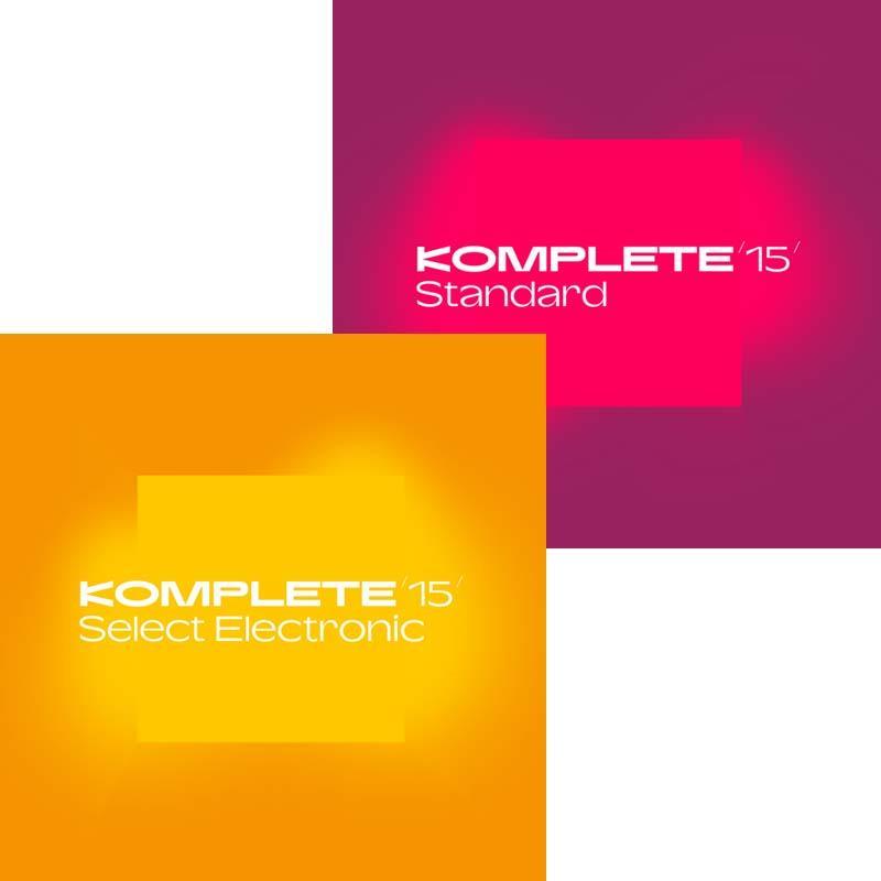 Native Instruments Komplete 15 Select Electronic + Komplete 15 Standard UPG for KSelect (オンライン納品)(コンプリート)【数量限定セッ... | 
