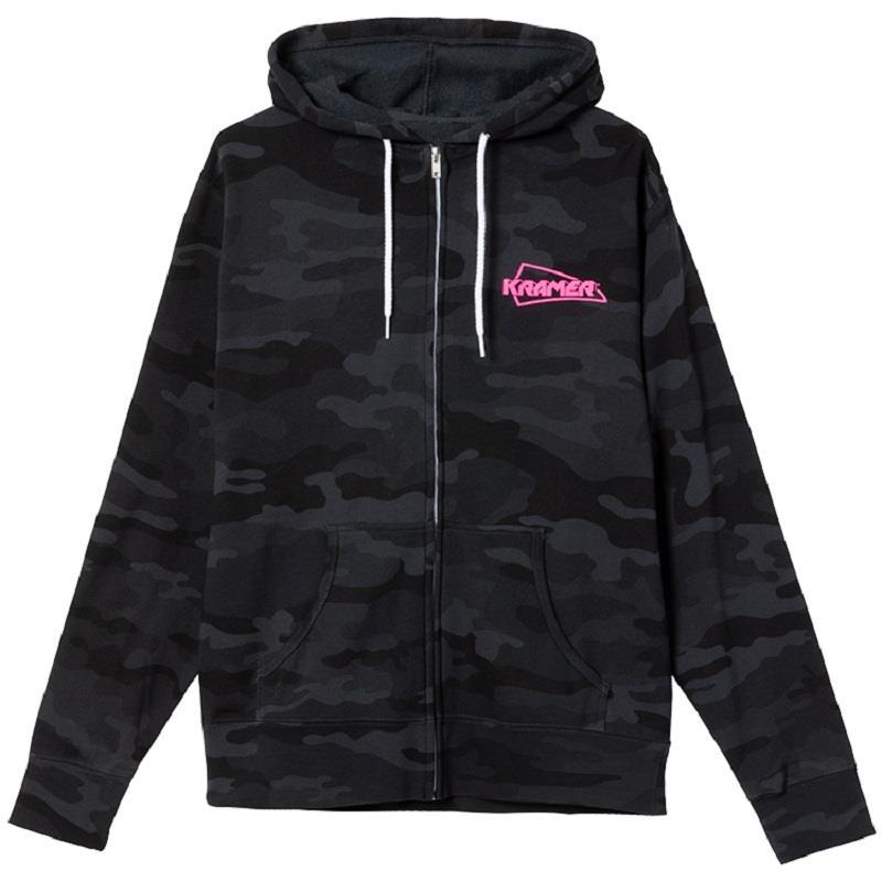 Gibson 【期間限定セール】 Kramer Camo Fullzip Hoodie (Black) (XL) GA-KHDCMOXL | Gibson