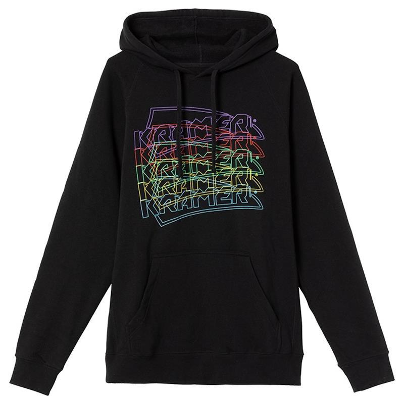 Gibson 【期間限定セール】 Kramer Neon Pullover Hoodie (Black) (Large) GA-KHDNEONLG | Gibson