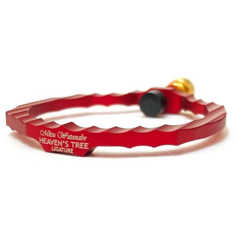 SAXZ Heaven's Tree Ligature ラージタイプ SAXZ 「ラージ / パッションレッド」 サックス用リガチャー サクゼト