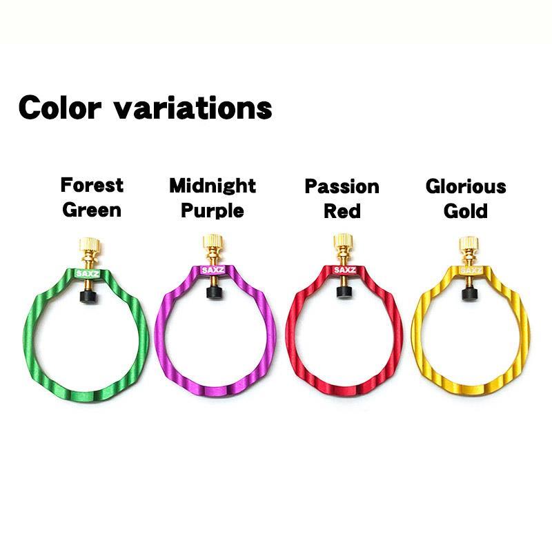 SAXZ 「ミディアム / フォレストグリーン」 サックス用リガチャー