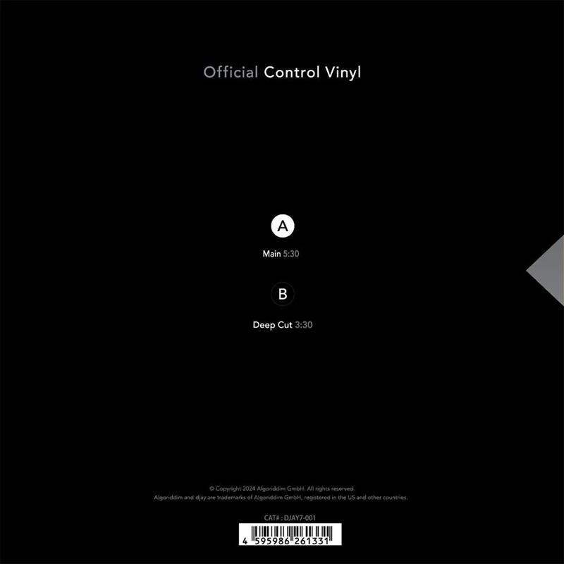 stokyo Algoriddim ×  / djay Control Vinyl 7 Black (DJAY7-001) |  | 02