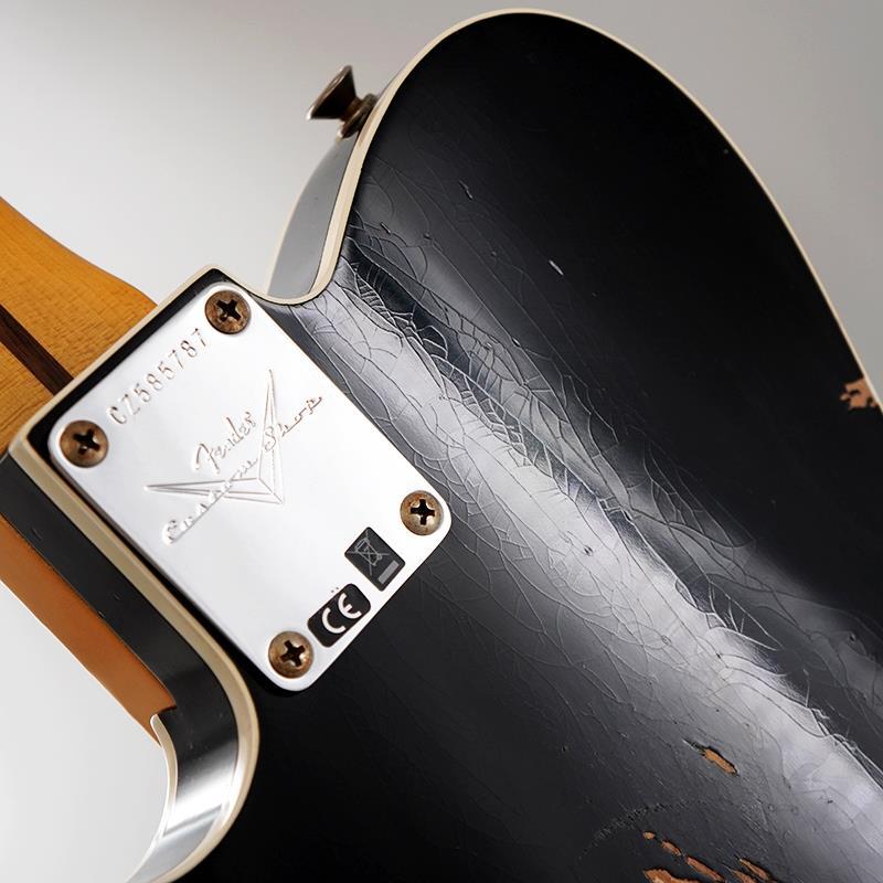 Fender Custom Shop 1959 Telecaster Custom Relic (Aged Black)  [SN.CZ585787] | Fender | 10