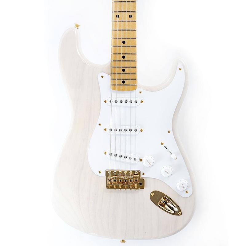 Fender Custom Shop 1955 Stratocaster NOS Gold Hardware (Aged White Blonde)　SN.R133989 | Fender | 10