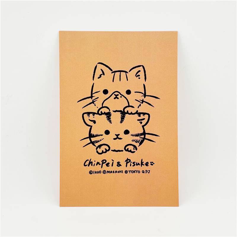 Ikebe Original IKUO×MASASHI ポストカード（オレンジ） | 