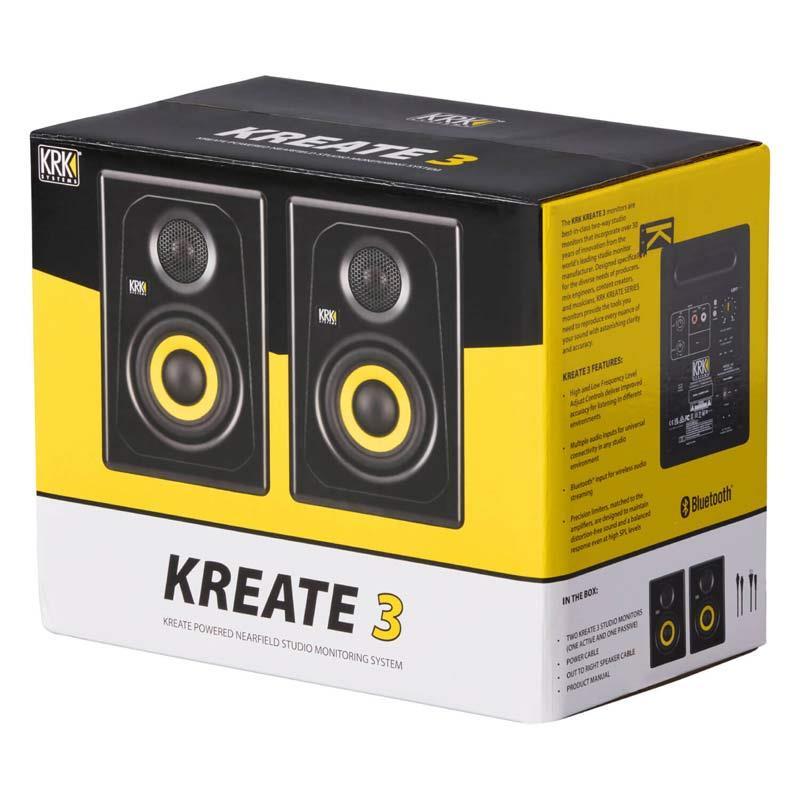 KRK KREATE 3 STUDIO MONITOR (ペア) (ケーアールケー)(スタジオモニター)(スピーカー) | KRK | 02