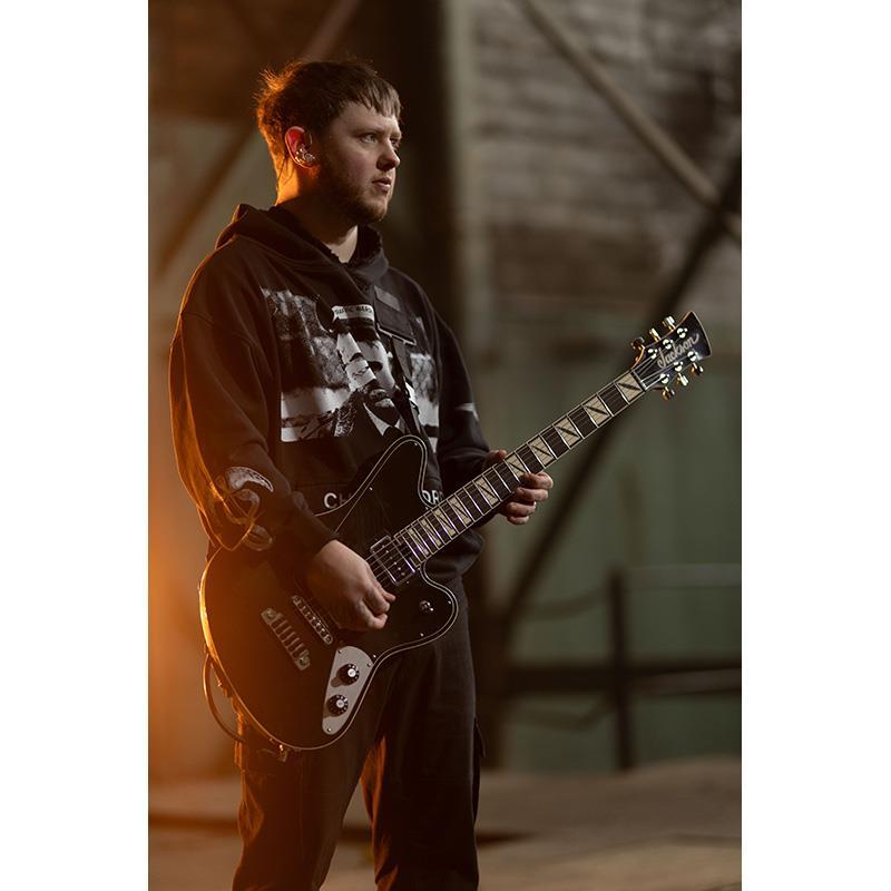 Jackson Pro Series Signature Lee Malia LM-87 (Open Pore Black/Amaranth)の画像