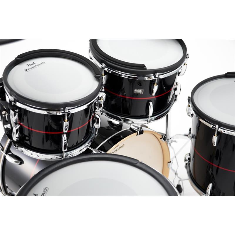 Pearl EMPP925SP/C #758 [e/MERGE PRO - Piano Black w/Red Stripe] | Pearl | 06