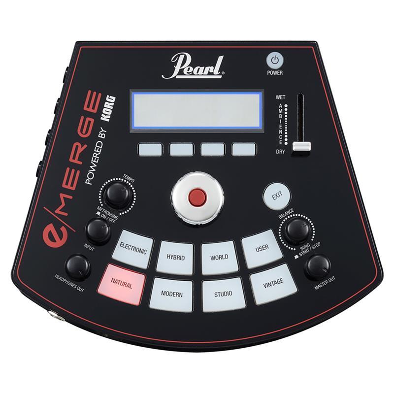 Pearl EMPP925S/C-AOK #758 [e/MERGE PRO Add-on Kit - Piano Black w/Red Stripe] | Pearl | 10