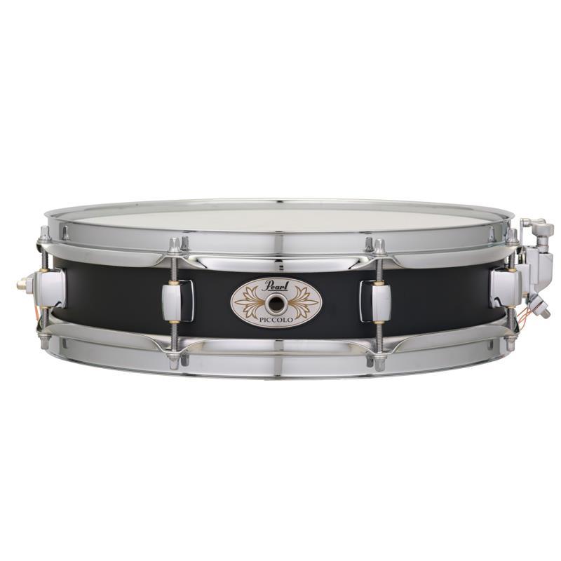 Pearl S1330B [Steel Effect Piccolo Snare Drum 13''×3'' w/Black Finish]【海外モデル】 | Pearl