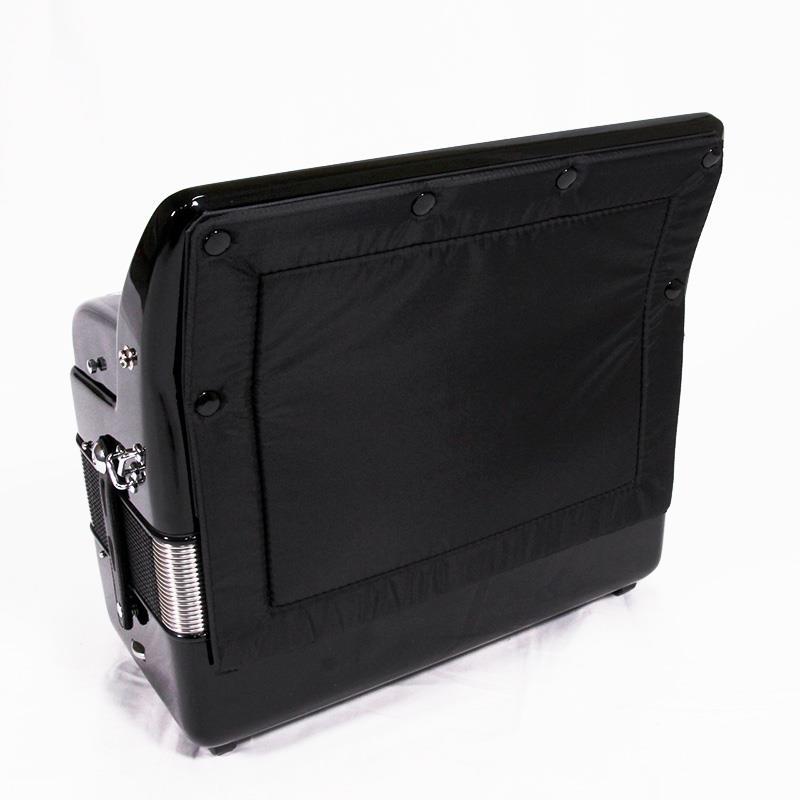 BUGARI (ボタンアコキャンペーン対象・対面レッスン3ヶ月分付) 351CH BK H.M.M.L  ブガリ 中型 ボタン式 クロマチックアコーディオン Italy B...の画像