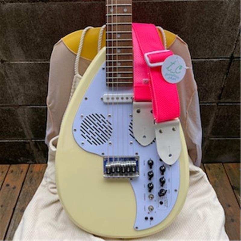 tsundrum_chan ネオンメッシュギターストラップ ネオンピンク |  | 01