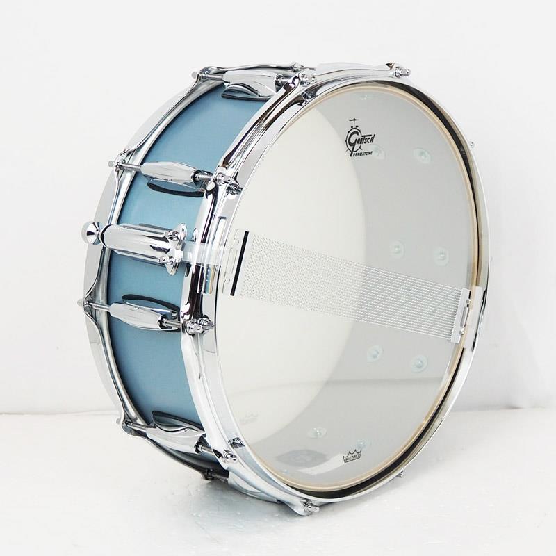 GRETSCH 【値下げしました！】GBSL-5514S-1CL SIBM [Brooklyn Snare Drum 14×5.5 - Satin Ice Blue Metallic]【店頭展示特価品】_4