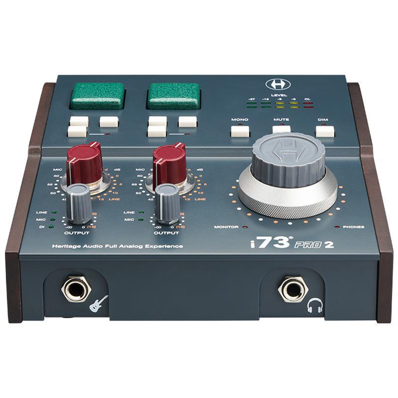 Heritage Audio i73 PRO 2 (ヘリテージ オーディオ)(USB-C接続オーディオインターフェイス)(73スタイルClass-Aプリアンプ)(2イン/4アウト)の画像