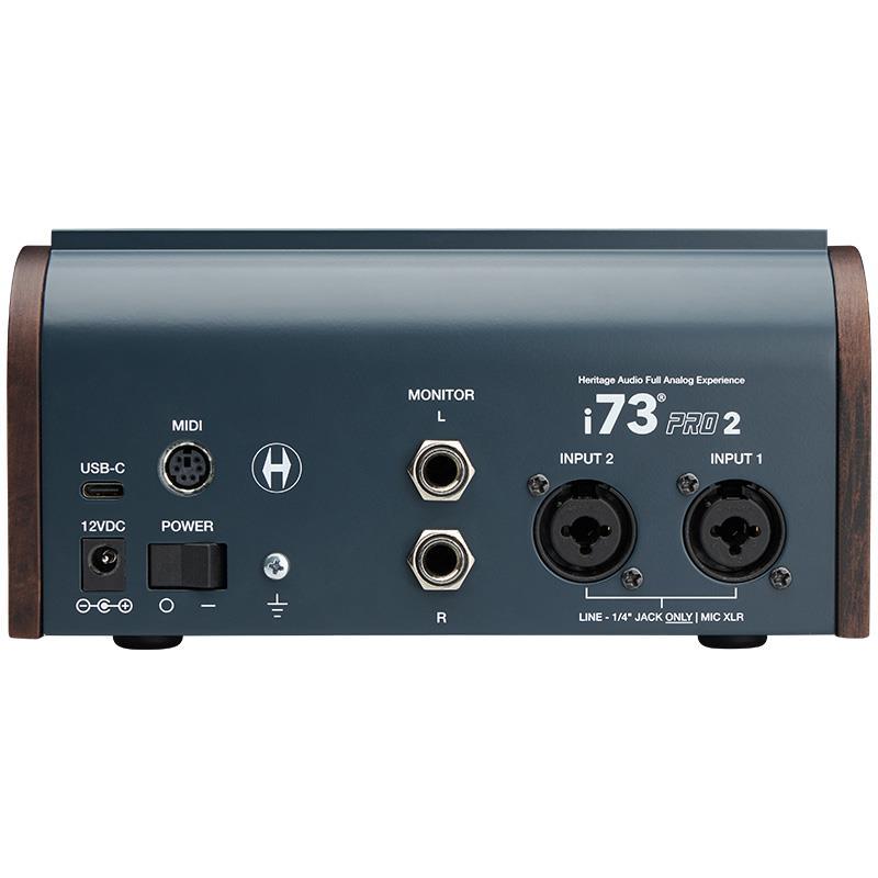 Heritage Audio i73 PRO 2 (ヘリテージ オーディオ)(USB-C接続オーディオインターフェイス)(73スタイルClass-Aプリアンプ)(2イン/4アウト)の画像
