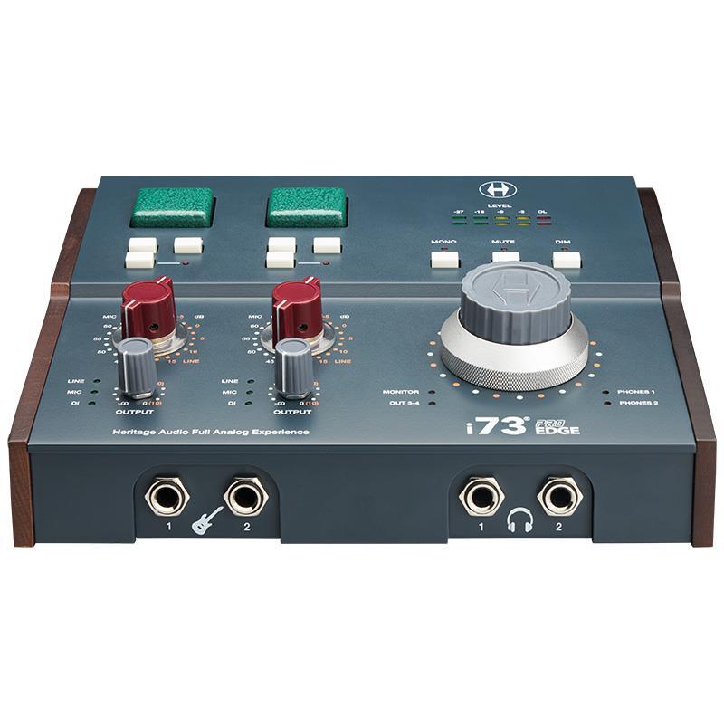 Heritage Audio i73 PRO EDGE (ヘリテージ オーディオ)(USB-C接続オーディオインターフェイス)(73スタイルClass-Aプリアンプ)(12イン/16アウト)の画像