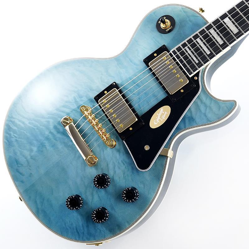 Epiphone Les Paul Custom Quilt (Ocean Blue Burst) : イケベ