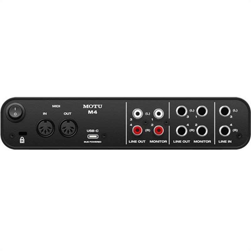 MOTU M4 + Oyaide SCI-04 セット (モツ)(USB-Cオーディオ