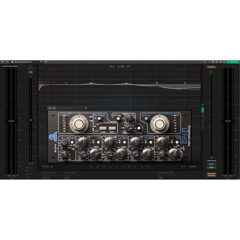 Softube Equalizers + Empirical Labs Lil FrEQ(ソフチューブ)(プラグインソフト)(オンライン納品) | 