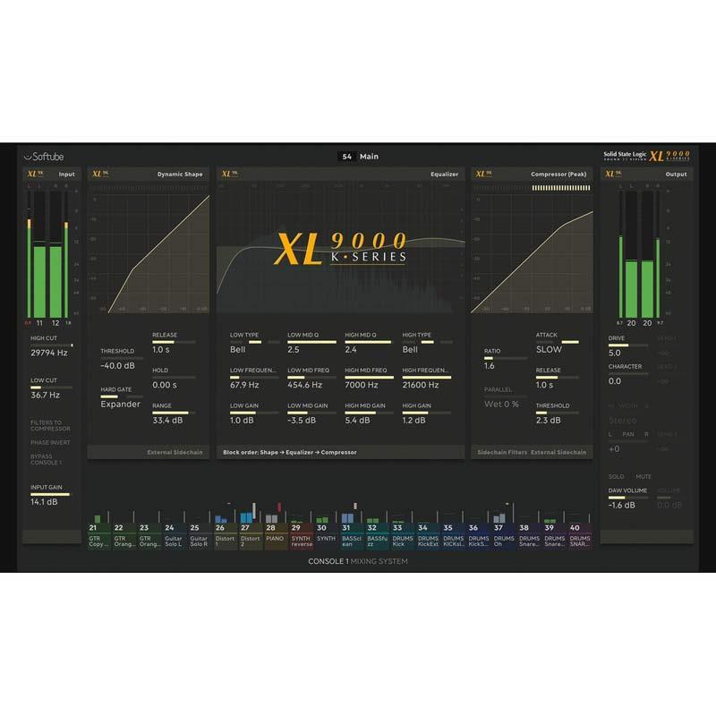 Softube SSL XL 9000 K-Series(ソフチューブ)(プラグインソフト)(オンライン納品) | 