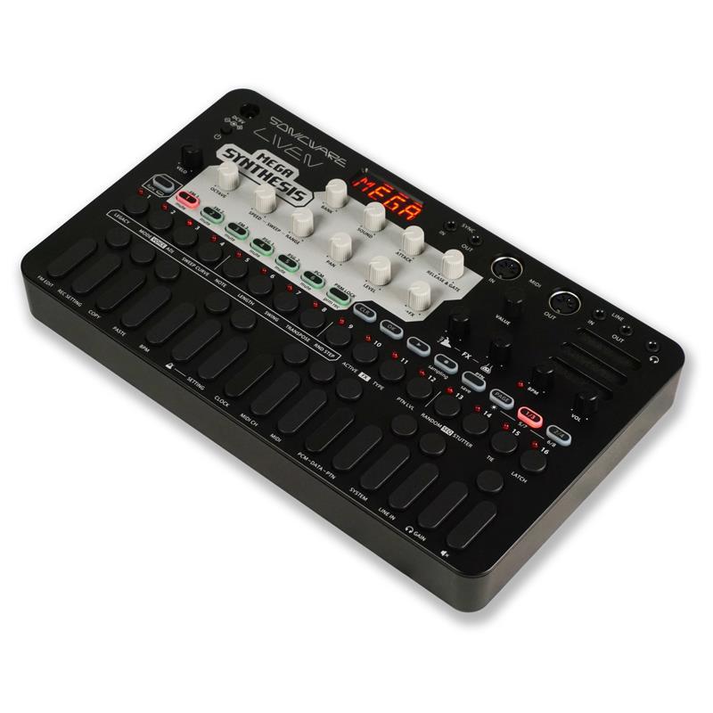 SONICWARE LIVEN MEGA SYNTHESIS (電源アダプター無し) ソニックウェア レトロ・ゲームミュージック・コンポーザー |  | 01