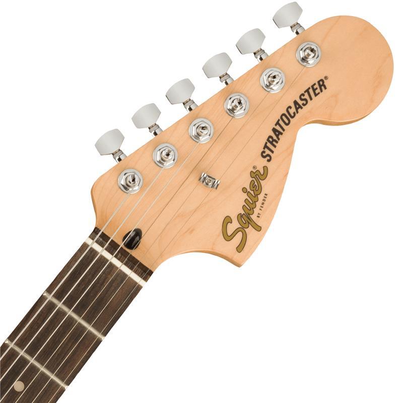 Squier by Fender FSR Affinity Series Stratocaster White Pickguard (Olympic White / Laurel Fingerboard) | Squier | 04
