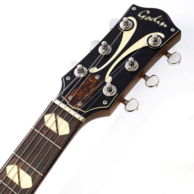 Godin 5th Avenue Jumbo P-Rail Harvest Gold : イケベ楽器店