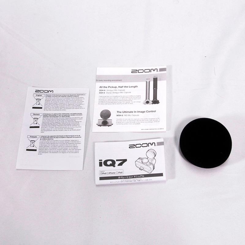 ズーム(楽器) ZOOM USED 中古 iQ7 (ズーム)(iPhone用マイク