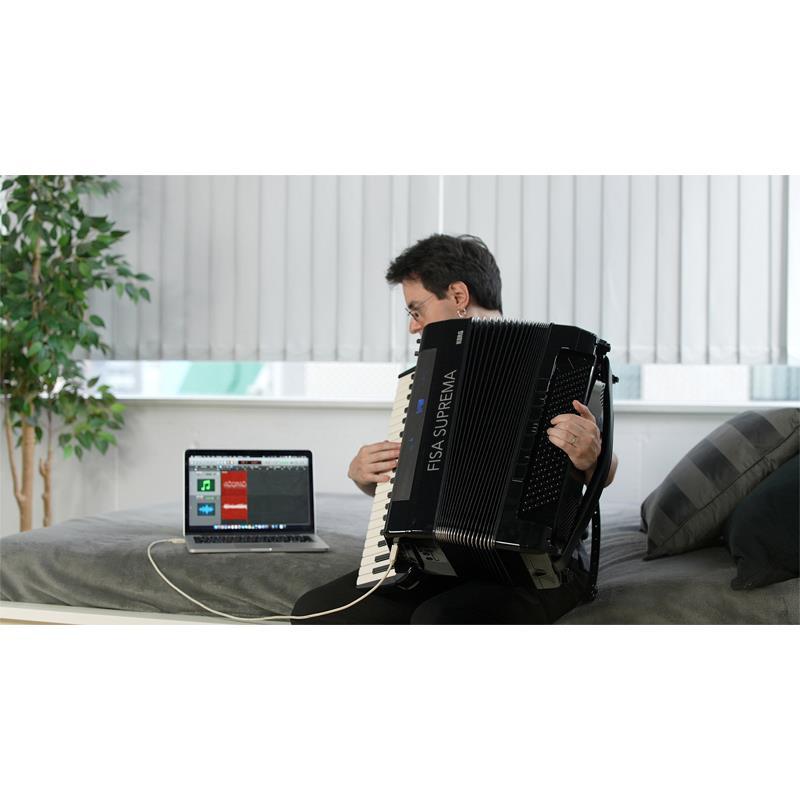 KORG FISA SUPREMA BUTTON ボタン式 電子アコーディオン (FSUP-B MBK) AERO DIGITAL INSTRUMENT コルグ フィサ スプレーマ クロマチック |  | 06