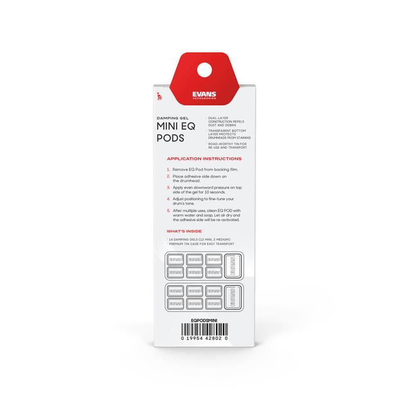 EVANS EQPODS-MINI [Drum Damper Gels] |  | 04