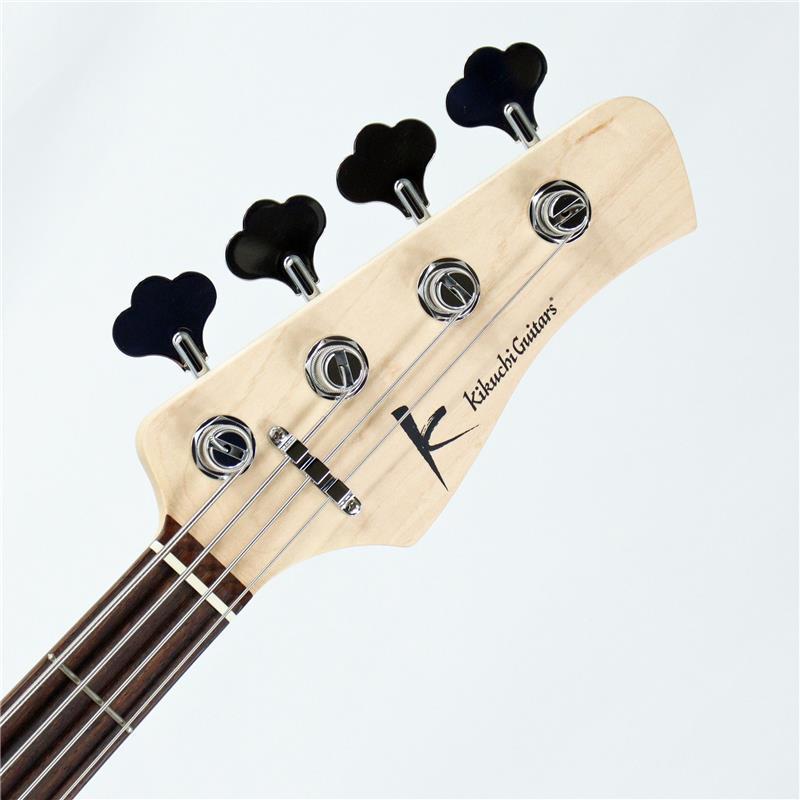 Kikuchi Guitars Hermes Series RV4 (Trans Black)【激得GWセール