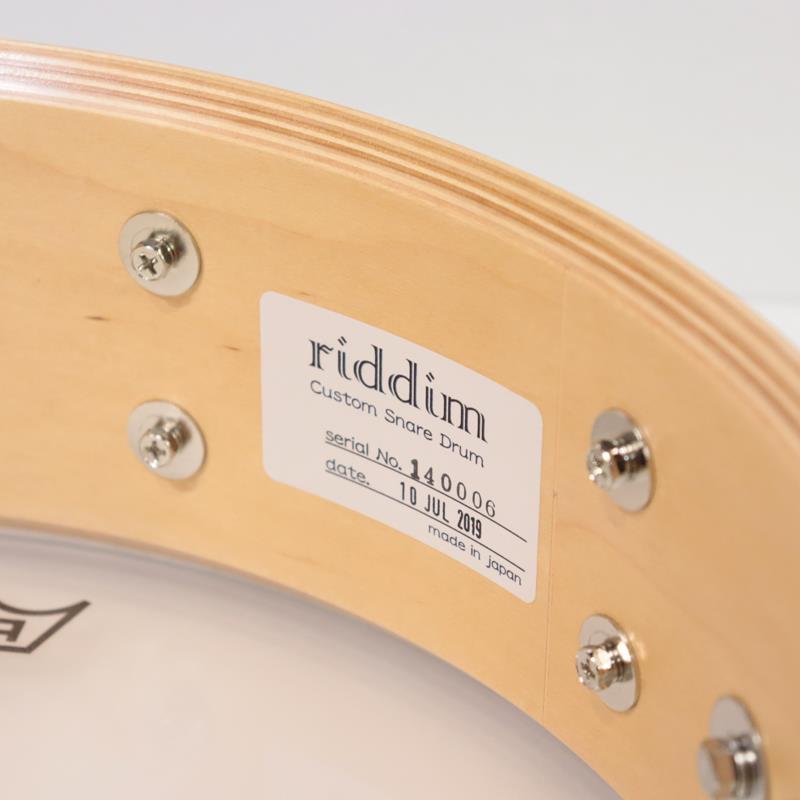 riddim USED 中古 #14. Maple 15ply 14''×4'' Snare Drum【委託品】の画像