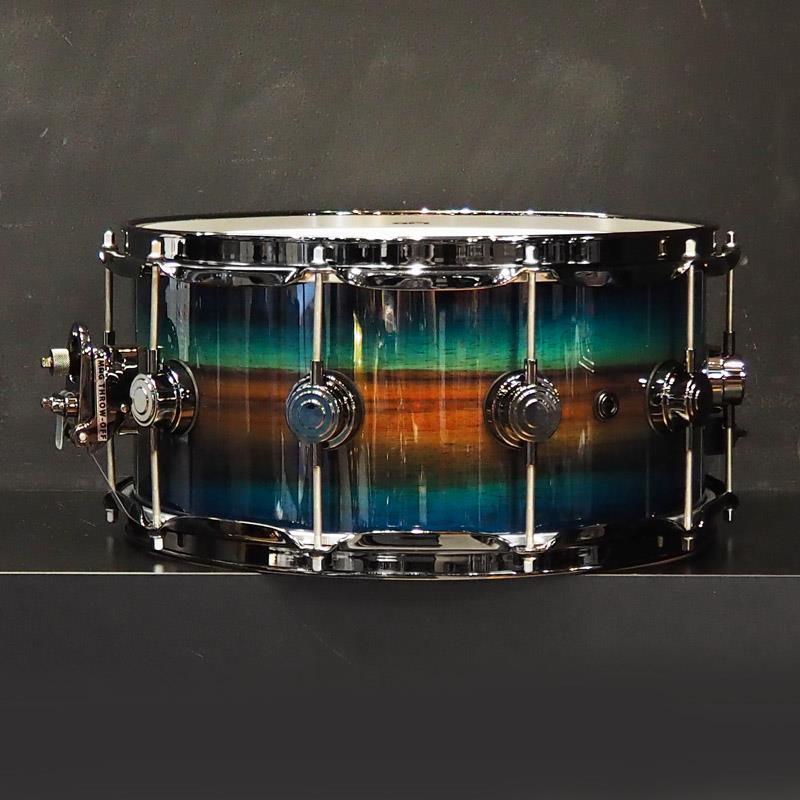 dw 【受注生産品/納期約6か月、ご注文受付中！】Collector's SonicPly Snare Drum 14x6.5 [Natural to Quick Royal Blue Burst over Horizont... |  | 01