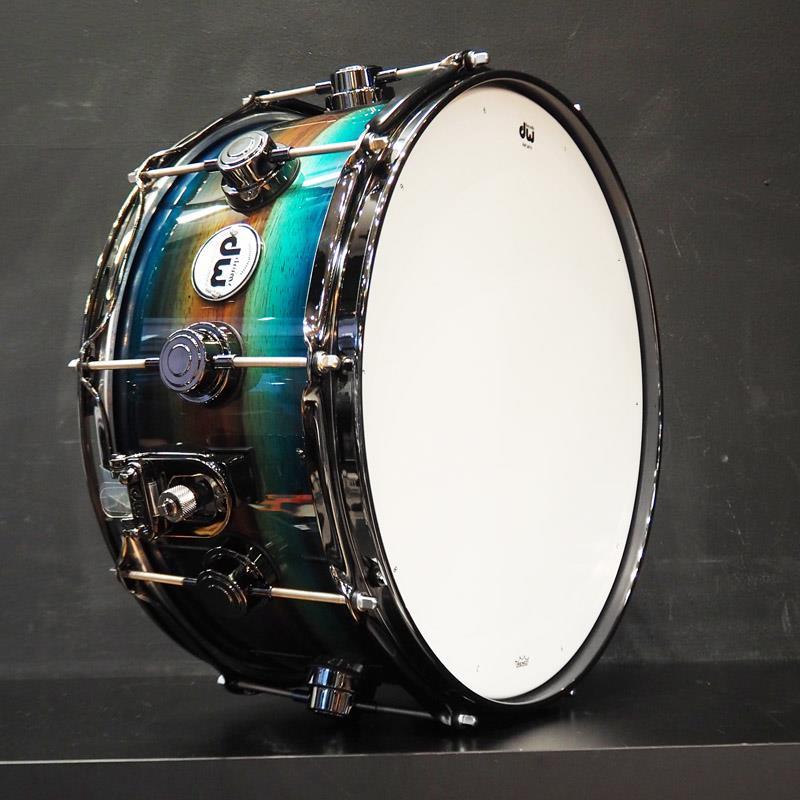 dw 【受注生産品/納期約6か月、ご注文受付中！】Collector's SonicPly Snare Drum 14x6.5 [Natural to Quick Royal Blue Burst over Horizont... |  | 03