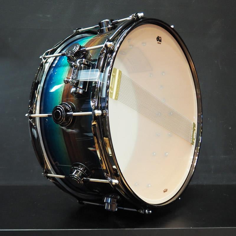 dw 【受注生産品/納期約6か月、ご注文受付中！】Collector's SonicPly Snare Drum 14x6.5 [Natural to Quick Royal Blue Burst over Horizont... |  | 04